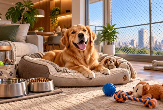 Como Cuidar de um Cachorro em Apartamento